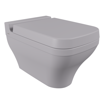 Bocchi Scala Asma Klozet ve Kapağı Gri 1080-006-0128