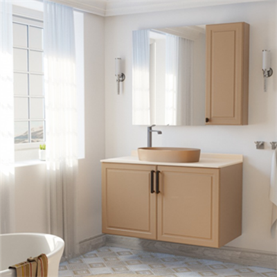 Creavit LP160 Loop Oval Çanak Lavabo 40x60 cm Mat Cappuccino