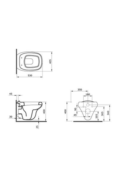 Bocchi 1166-033-0128 Fenice Rimless Asma Klozet Ve Kapak  Mat Mint Yeşil
