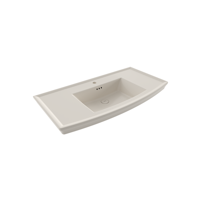 Bocchi Lavita Lavabo ve Ayak 100 cm Bisküvi