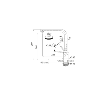 Franke Atlas Neo Slim Sprey Mutfak Bataryası 115.0741.710