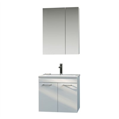 Orka Bafa 60 Cm Banyo Dolabı Takım Beyaz