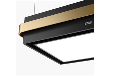 FRANKE Mythos Masterpiece FMYS BK/GD F80 KL Matt Black+Gold Ada Davlumbaz 345.0726.998