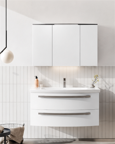 Orka Urla 90 cm Banyo Dolabı Takım