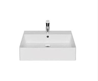 Creavit VX260 Volga Tezgah Üstü Kare Lavabo 60 cm