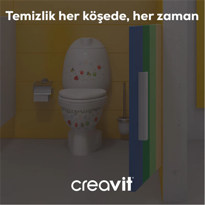 Creavit BJ11030 Joyful Tuvalet Fırçalığı
