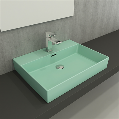 Bocchi Milano Lavabo 60 cm Mat Mint Yeşil 1376-033-0126