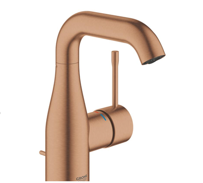 Grohe Essence Tek Kumandalı Lavabo Bataryası M Brushed Warm Sunset 24173DL1