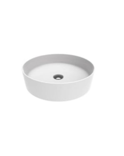 CREAVİT LP140 Loop Yuvarlak Çanak Lavabo Ø40 cm