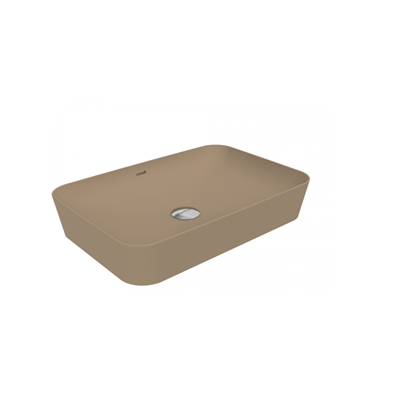 Creavit UL060.00CM Ultra 60 cm Tezgahüstü Lavabo-Cappucino Mat