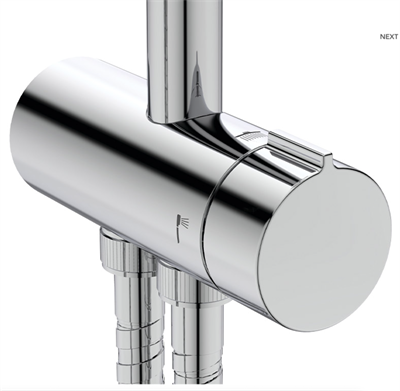 İdeal Standard BD972AA Ceratwist T20 Duş Sistemi-Chrome