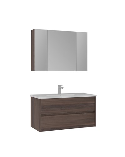 Orka Side 100 CM Banyo Mobilyası Takımı Mat Navaro
