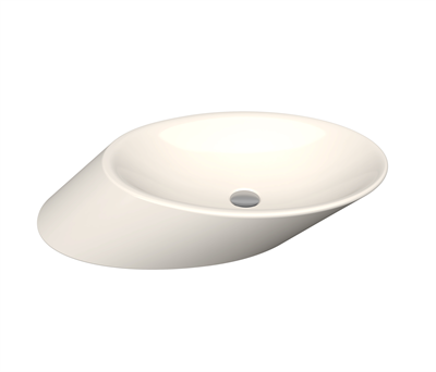 Bocchi 1013-014-0125 Vessel Yatay Çanak Lavabo 72 cm P. Bisküvi