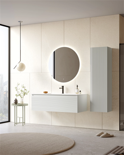 ORKA Olbia 80 cm Banyo Dolabı Takımı Mat Beyaz