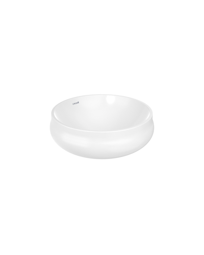 Creavit Gordo Tezgah Üstü Lavabo Ø40 cm Parlak Beyaz GO140