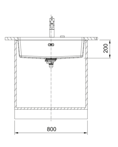 FRANKE Maris MRG 210/110-72 Granit Nero Evye