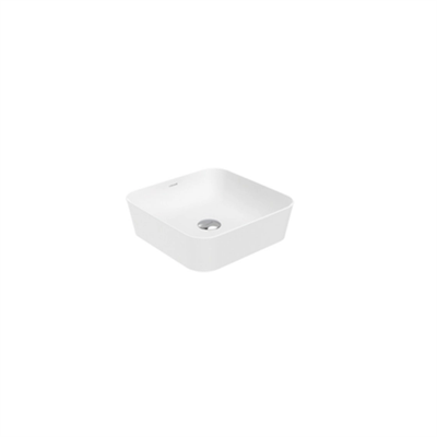 Creavit UL040 Ultra Kare Çanak Lavabo 40 cm Mat Beyaz