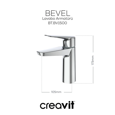 Creavit BV1500  Bevel Lavabo Armatürü