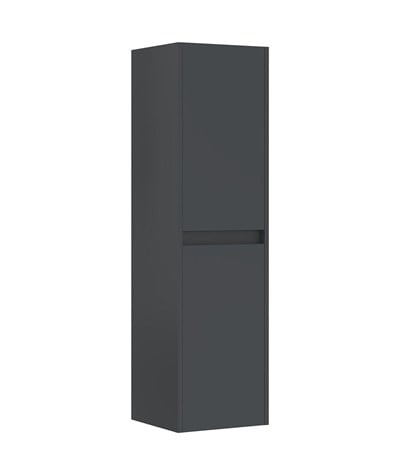 Orka Side 40 CM Banyo Boy Dolabı Mat Antrasit