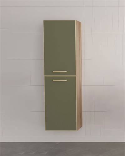 Orka Salerno 40 cm Banyo Boy Dolabı Mat Sardunya