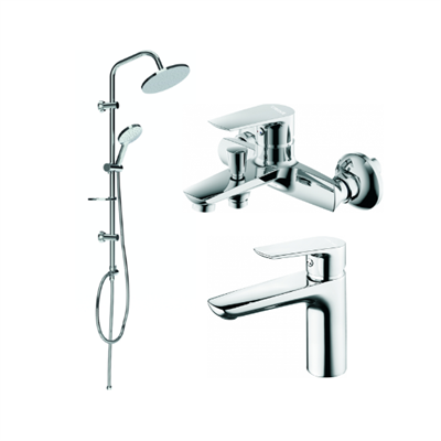 Creavit SH640 Solo 3lü Duş Seti Takımı