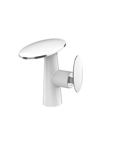 Orka Plus Nest Lavabo Armatürü Beyaz Krom NS 2500 WC