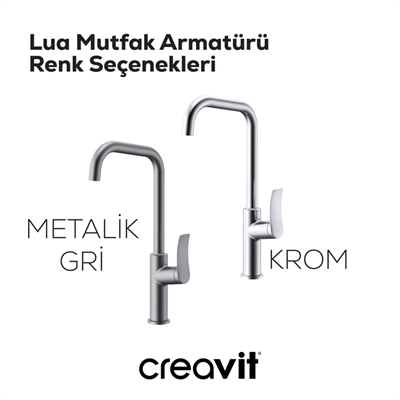 CREAVİT Lua Eviye Mutfak Bataryası Armatürü LU8500