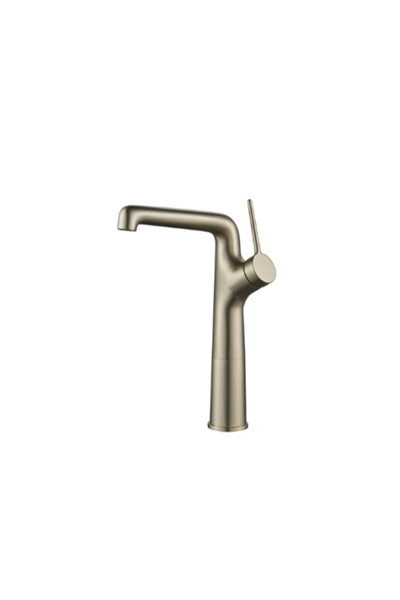 Flow Uzun Lavabo Armatürü Brush Altın FL6500BG