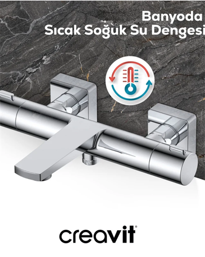 Creavit Termostatik Banyo Armatürü TS2505