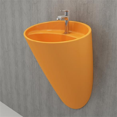 Bocchi Venezia Asma Monoblok Lavabo Mandali Sarısı 1083-021-0126