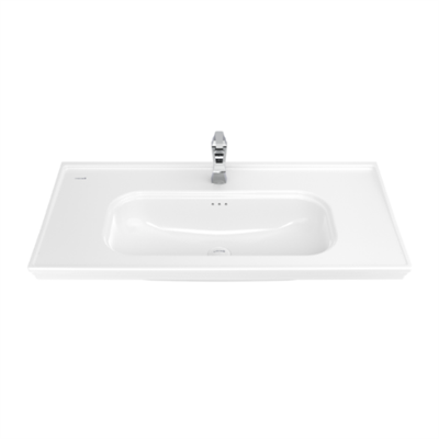 Creavit AN101 Antik Etajerli Lavabo 100 cm Beyaz