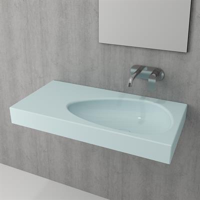 Bocchi Etna Etajerli Lavabo 90 cm Mat Buz Mavisi 1115-029-0125