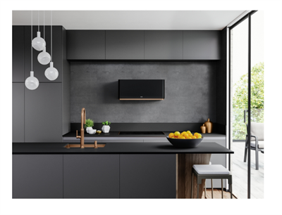 FRANKE Mythos Masterpiece FMY W BK M/CP 80 KL Matt Black+Copper Davlumbaz 335.0729.961