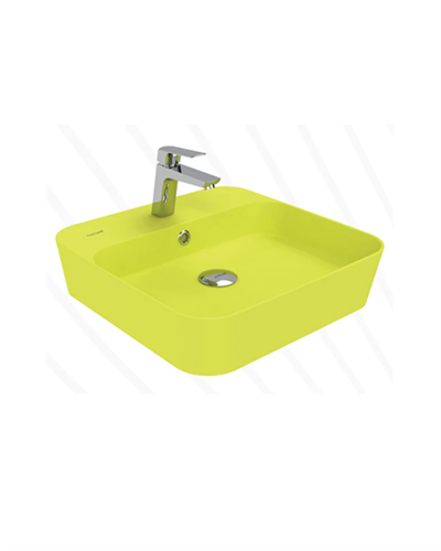 Creavit Loop Kare Çanak Lavabo Neon LP046-00NN
