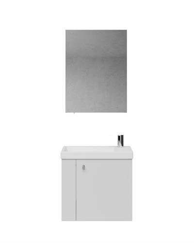 Creavit Forest 53 cm Banyo Dolabı Takımı