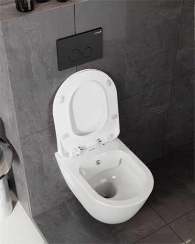 Creavit Terra Rim-Off Asma Klozet Beyaz Tp329 (Kapak Hariçtir)