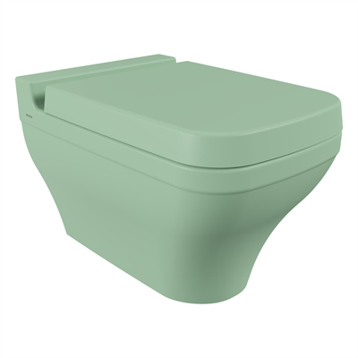 Bocchi Scala Asma Klozet ve Kapağı Mint Yeşil 1080-033-0128