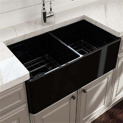 Bocchi Lavello Mutfak Evyesi 85 cm Mat Siyah 1139-005-0120