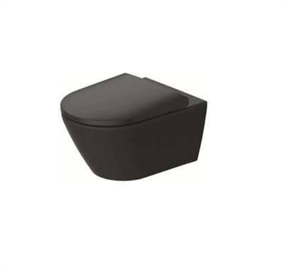 Duravit 257739AD75 D-Neo Kanalsız Asma Klozet Seti Mat Antrasit