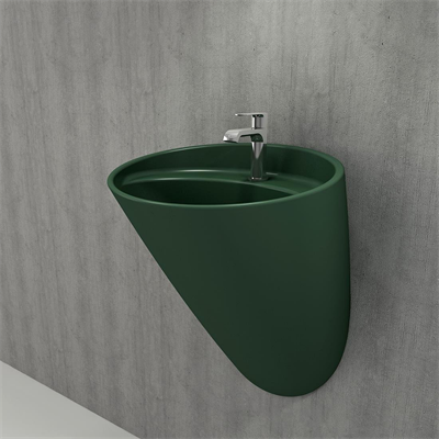 Bocchi Venezia Asma Monoblok Lavabo Mat Yeşil 1083-027-0126