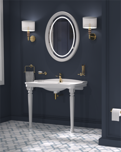 Creavit Antik 100 cm Lavabo 2 adet antik ayak AN100