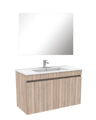 Kobos Simple Banyo Dolabı Takımı Kapaklı