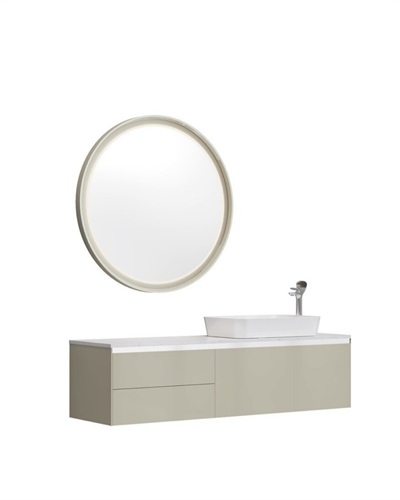 Creavit Flat 160 cm Banyo Dolabı Takımı