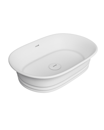 Creavit Tivoli 55 cm Tezgah Üstü Lavabo Beyaz