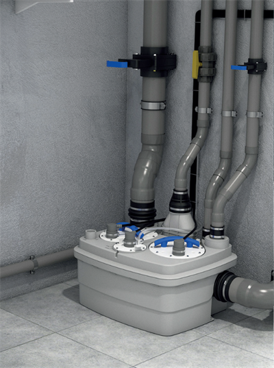 Sanihydro  Sanicubic 2 classic IP68 Atık Su Tahliye İstasyonu