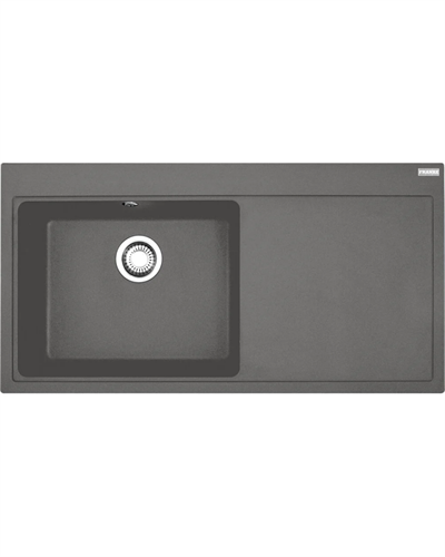 Franke Mythos MTG 611-100 Sağ Damlalıklı Granit Evye Stone Grey
