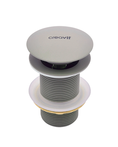 Creavit Lavabo Sifon Başlığı Pop-up Taşmasız