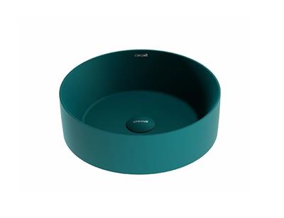 	Creavit NC045.00MT Nice Tezgah Üzeri Lavabo Ø45 cm Mint Yeşil