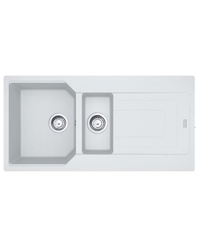 Franke Urban UBG 651-100 1,5 Göz Bianco Tezgahüstü Evye