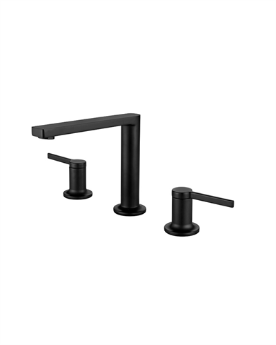 Newarc Bold 3 Delikli Lavabo Bataryası Siyah  910561B